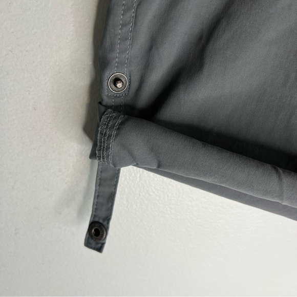 Kuhl Kliffside Air Roll-up Shorts Hiking Outdoor Gray Women's Sz 12 Style #6232 - Picture 4 of 15